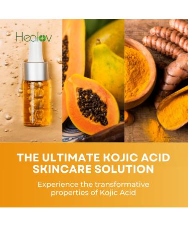 Kojic Acid Skincare Set Kojic Soap Cleanser Exfoliating Body Scrub Face Cream & Brightening Facial Serum Skin Brightening Hyperpigmentation Treatment Dark Spot Corrector with Turmeric Papaya - Buy Online on GoSupps.com