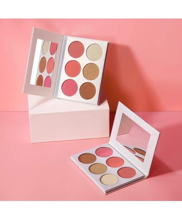 Multifunctional Makeup Palette: Blusher, Highlighter, Contour, and Bronzer - High Pigmented, Longlasting Formula - Buy Online on GoSupps.com