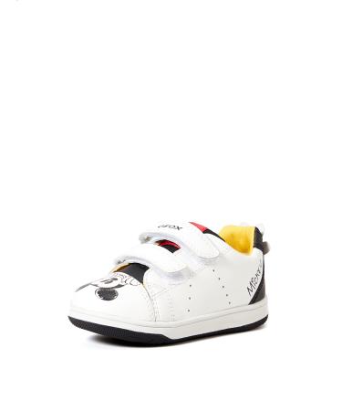 Geox Baby Boy's B New Flick Boy B Walking Baby Shoes 8.5 UK Child White Black