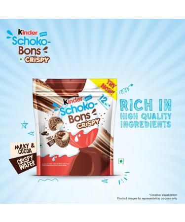  Dave's American Food Kinder Schoko Bons Crispy Snack Sweet Chocolate Gift Idea 67g - Buy Online on GoSupps.com