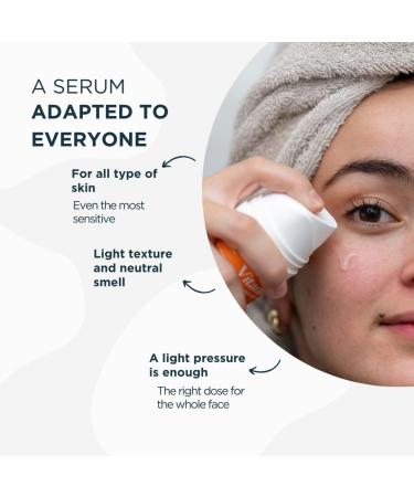 Vitamin C Brightening Serum 50 ML - 99% Natural Ingredients for Sensitive Skin - Pigmentation Serum - Antioxidant Serum & Dark Spot Remover for Face - Anti Ageing Serum for Face for Women and Men - Buy Online on GoSupps.com