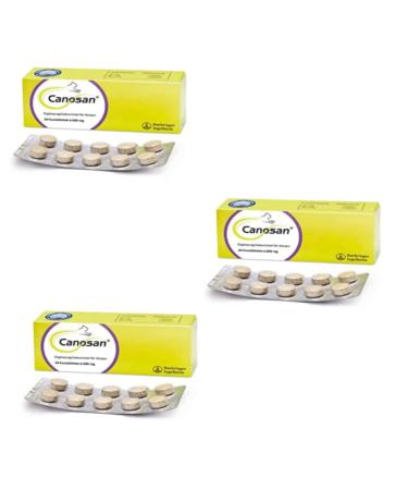 Boehringer Ingelheim Canosan cat |3 pack |3 x 30 chewing tablets of 600mg |Supplementary feed for cats |Can be supported in the event of joint complaints