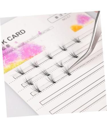 Balacoo 10pcs Eyelash Extension Plate - Eyelash Holder & Storage Cards for Volume Lash Fans - Hair Cutting Guide Tool - Portable Eyelash Glue Cards - Buy Online on GoSupps.com