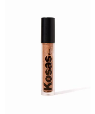 Kosas 10-Second Watercolor Eyeshadow: Moisturizing and Brightening Shimmer Eyeshadow - Copper Halo
