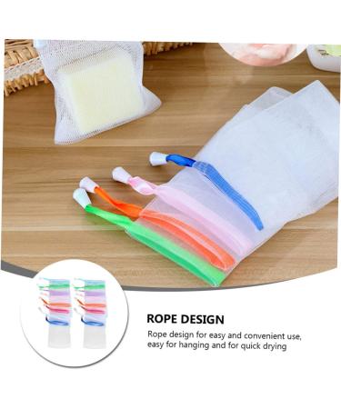 CANIGHT 30pcs Foaming Net Soap Exfoliating Bar Soap Pouch Foam Net for Body Soap Saver Nylon - Buy Online on GoSupps.com