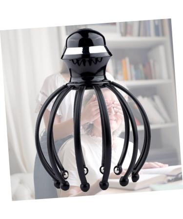 Minkissy 1stk Head Massage Device - Manual Scalp & Back Massager Scalp Scratching Tool 18x14.5cm Black - Ultimate Relaxation - Buy Online on GoSupps.com