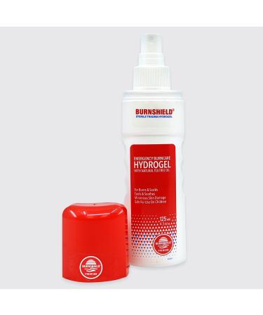 Burnshield Premium 4.5 oz Hydrogel Burn Spray - Cools & Soothes Burns (125 ml) - Buy Online on GoSupps.com