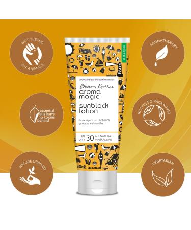 Aroma Magic Sonnenschutz Sun Block Sahne 50g - Best SPF Protection for All Skin Types | Buy Internationally - Buy Online on GoSupps.com