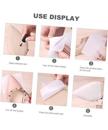 Buy 2 Sets of Forefoot Anti-Slip Stickers | Non-Slip Shoe Grip Mats for Sneakers | Protective Sole Stickers for Enhanced Traction - Buy Online on GoSupps.com