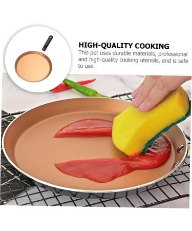 OUNONA 1pc Maifan Stone Pan Halberd Pot Non-Stick Frying Pan Aluminum Alloy Frying Pan Flat Skillet Egg Pan Ceramic Saucepan Induction Skillet Fry Pan Baking Frying Pan Sturdy Fryer Steak - Buy Online on GoSupps.com
