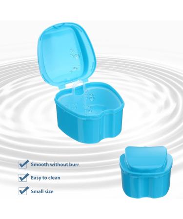 Denture Box Case for Cleaning Dentures | Light Blue | International Shipping Available - Buy Online on GoSupps.com