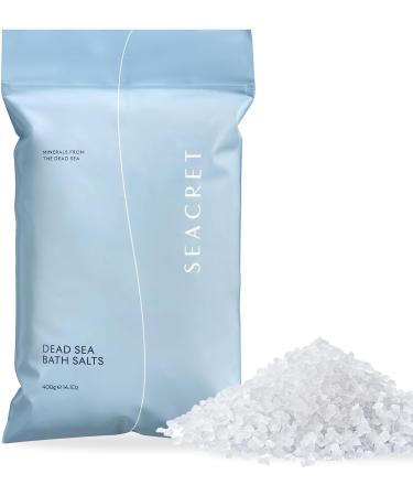 SEACRET Dead Sea Minerals Bath Salts 400g | Natural Wellness for Spa Relaxation - Shop Internationally - Buy Online on GoSupps.com