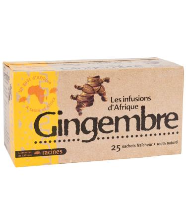 Racines RACINES Infusion of African Ginger (25 sachets x 1.8 g)
