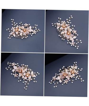 MAGICLULU 1 PC Hair Comb Attractive Head-wear Graceful Hair Supply Sweet Hair Supply Bridal Hair Supply Charming Bridal Headdress Exquisite Hair Accessory Handmade Headdress Unique Head-wear - Buy Online on GoSupps.com