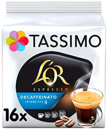 Tassimo 80 Coffee Capsules Compatible Bosch Espresso 124.8 g (Pack of 5)