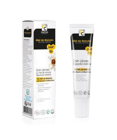 Comptoirs et Compagnies - Bio Extreme Repair Lip Care with 10% Manuka Honey IAA15+ - MGO 550-15 ml