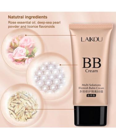 BB Cream Moisturizing Foundation | Breathable Concealer for Freckles & Skin Stains - Natural Hydration & Coverage - Buy Online on GoSupps.com