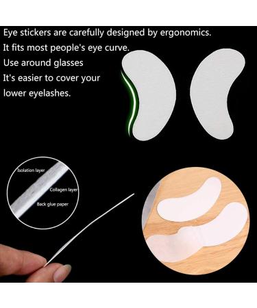 Fanshionide 50 Pairs Hydrogel Eye Pads for Eyelash Extensions - Perfect Eye Gel Patches for Lash Care - Buy Online on GoSupps.com