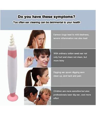 JFENG Q-Grips Ear Wax Cleaners - Safe Ear Wax Remover with Sucker | 16 Pcs Silicone Washable Tips | Soft & Suitable for Kids & Family | Blue - Buy Online on GoSupps.com