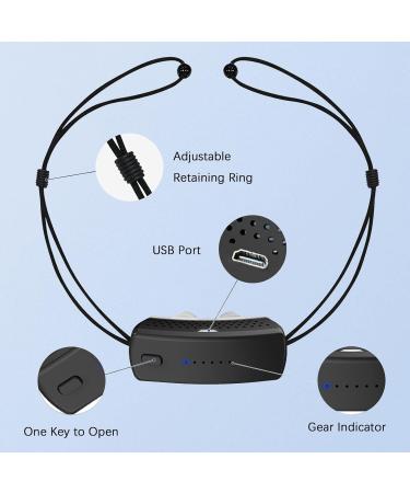 Smart Electric Anti Snoring Stopper - Portable Snoring Solution with Double Eddy Current Fan Design - Buy Online on GoSupps.com