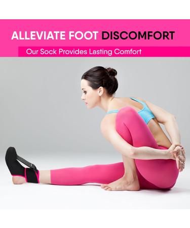 Buy Wixen Plantar Fasciitis Night Splint - Adjustable Ankle Brace for Quick Relief | Pink Small - Perfect for Men & Women - Buy Online on GoSupps.com