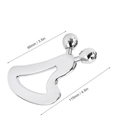 Heart Shape Face Roller Massager - Reduce Puffiness & Tighten Skin | Lifting Tool for Home & Travel - Buy Online on GoSupps.com