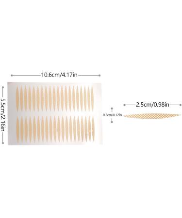 Eyelid Tape - Natural Invisible Eyelid Tape Stickers | Waterproof Invisible Instant Eyelid Lift for Uneven/Droopy/Hooded Eyelids - Buy Online on GoSupps.com