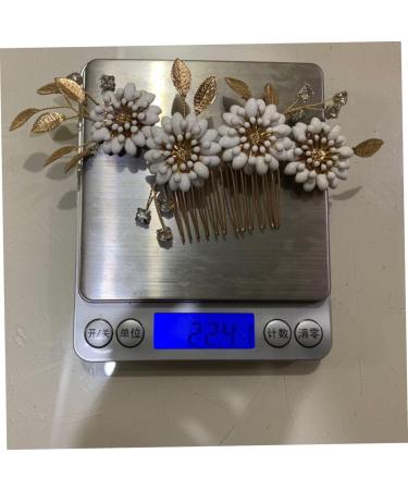 Ipetboom Bridal Shower Headpiece Rhinestone Hair Side Comb Crystal Bridal Hair Clips Rhinestone Hair Barrette Crystal Flower Hair Side Comb Rhinestones European and American Bride - Buy Online on GoSupps.com