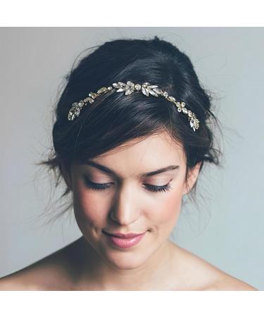 Handcess Bridal Wedding Hair Comb - Silver Rhinestone Hairpiece & Crystal Side Combs for Women & Girls - Elegant Wedding Hair Accessories - Buy Online on GoSupps.com
