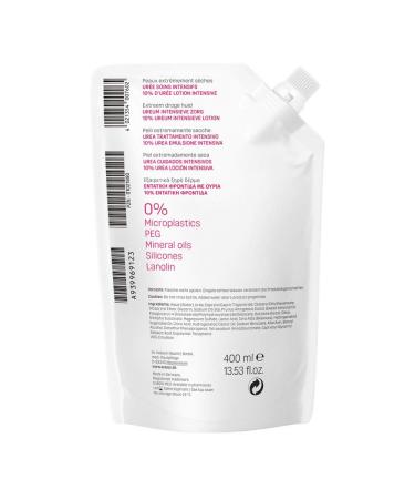 Eubos Dry Skin Urea 10% Body Lotion 400ml Refill Bag - Hydrating Moisturizer for Dry Skin - International Shipping Available - Buy Online on GoSupps.com