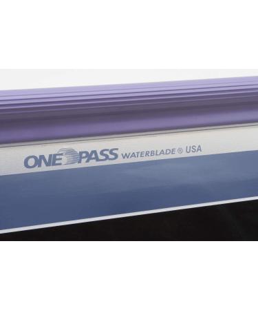 One Pass 12 Classic Waterblade Silicone T-Bar Squeegee - Purple - Buy Online on GoSupps.com