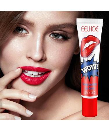 Peel Off Lip Stain Peel Off Tattoo Lip Matte Lipstick Waterproof Lip Gloss Long Lasting Non-Stick Cup (No Activator) - Buy Online on GoSupps.com