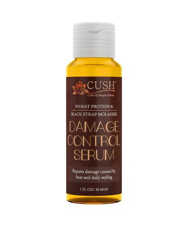 CUSH Cosmetics Wheat Protein & Black Strap Molasses Damage Control Serum - Repair & Strengthen Hair (1 oz) - International Shipping Available - Buy Online on GoSupps.com