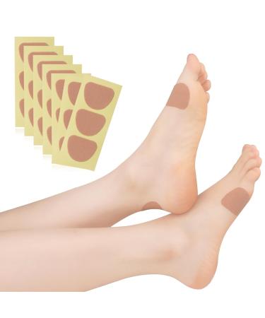 Moleskin Plasters for Feet 10 Sheets (30 PCS) Moleskin Tape Flannel Adhesive Moleskin Padding Blister Plasters for Feet Heels Toes | Blister Pads Blister Prevention Reduce Friction Pain