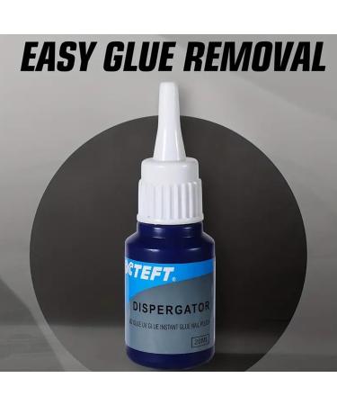 Aizuoni Super Glue Remover 20ml Professional Strength Remover Safe Adhesive Remover Safely Removes Stickers Labels Decals Nail Tips Acrylic Nails Fake Nails - Buy Online on GoSupps.com