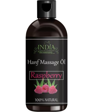 Organic Skin & Massage Oil with Hemp Seed Extract | Premium Apricot Almond Sesame Avocado Watermelon Peppermint & Raspberry Oils - International Shipping Available - Buy Online on GoSupps.com