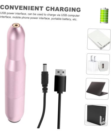 Healeved 1 Set Polisher Kit De Manicura Nail Tool Kit Small Nail Drill Sanding Bands Tools File Sanding Bands Nails Gel Kit Manicure Miss Aluminum Alloy Cross Nails 11.2X2X2CM Rose Gold - Buy Online on GoSupps.com