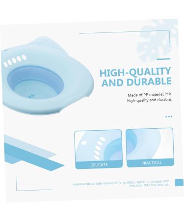 Portable Women's Bidet Kit - Folding Toilet Wash Basin | Convenient Care Accessory for Home - Blue 42x32x11.5 - Buy Online on GoSupps.com