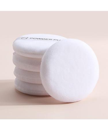 Setting Powder Puff | Compact Powder Puff Pads | Soft Washable Powder Applicator for Body Powder Loose Powder Makeup Powder Dry Makeup Tool Xiaguang White - Buy Online on GoSupps.com