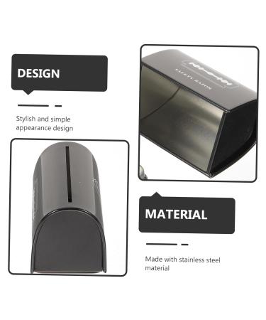 Frcolor Razor Bing Bank - Rustproof Steel Hairdressing Blade Disposal Container for Safe & Easy Waste Management - Buy Online on GoSupps.com