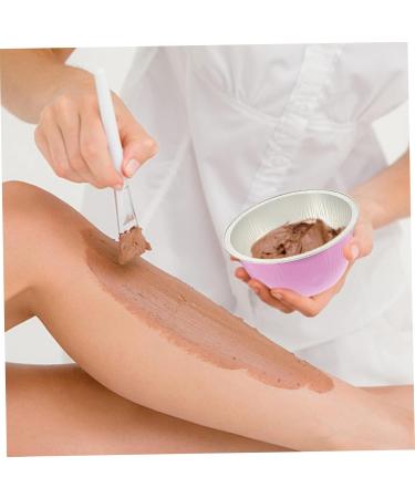 Minkissy 50-Piece Wax Melting Bowl Set - Perfect for Candle Making Chocolate and Cheese - Aluminum Foil Wood - Craft Tools - 8.3x8.3cm - Buy Online on GoSupps.com