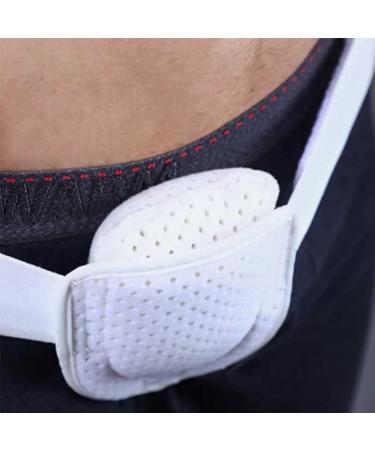 CCXRC Hernia Support Belt | Adjustable Inguinal Truss for Single & Double Hernias | Removable Compression Pads & Groin Straps | Black - Buy Online on GoSupps.com