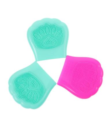 POPETPOP 1 Multifunction Face Cleansing Tool Face Cleanser Facial Cleansing Pads Handheld Mat Scrubber Brush for Cleaning Silicon Facial Cleaner Cleaning Brush Facial Brush Cleansing Brush