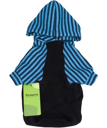 Fitwarm Black Pet Hoodie Sweatshirt for Large Dogs & Cats - Buy Online on GoSupps.com