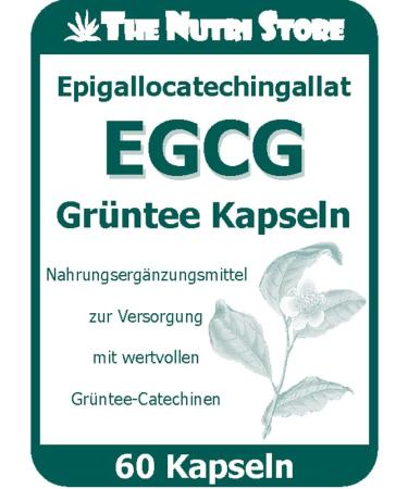 Buy EGCG 97.5 mg Epigallocatechin Gallate Capsules - Premium Antioxidant Supplement | Free International Shipping - Buy Online on GoSupps.com