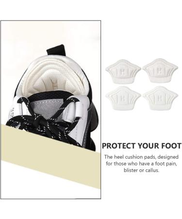PRETYZOOM Heel Slip Pads for Men - 2 Pairs Protective Insoles for Loose Shoes - Comfort & Support for Boys - Rear Heel Thicken Protection Stickers - Buy Online on GoSupps.com