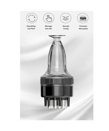 Hair Oil Applicator Bottle - Leakproof Root Comb Massager for Men & Women | 3ml Hair Care Tool (Transparent Black - Buy Online on GoSupps.com