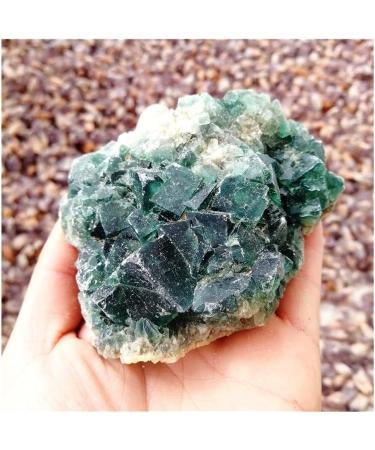 Natural Crystal Rough Natural Crystal Rough Natural Green Fluorite Specimen Cluster Crystal specimens Stones and CrystalsCrystal (Size : 150-250g) - Buy Online on GoSupps.com