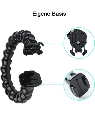 Fitill JAWs Flex Clamping Holder - Adjustable Swan Neck for GoPro Hero 12 11 10 9 8 7 6 5 4 DJI Osmo Action Cameras | International Shipping Available - Buy Online on GoSupps.com