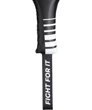 Sanabul Lab Series Professional Boxing MMA Punching Paddles - Black/White (Pair) - Buy Online on GoSupps.com